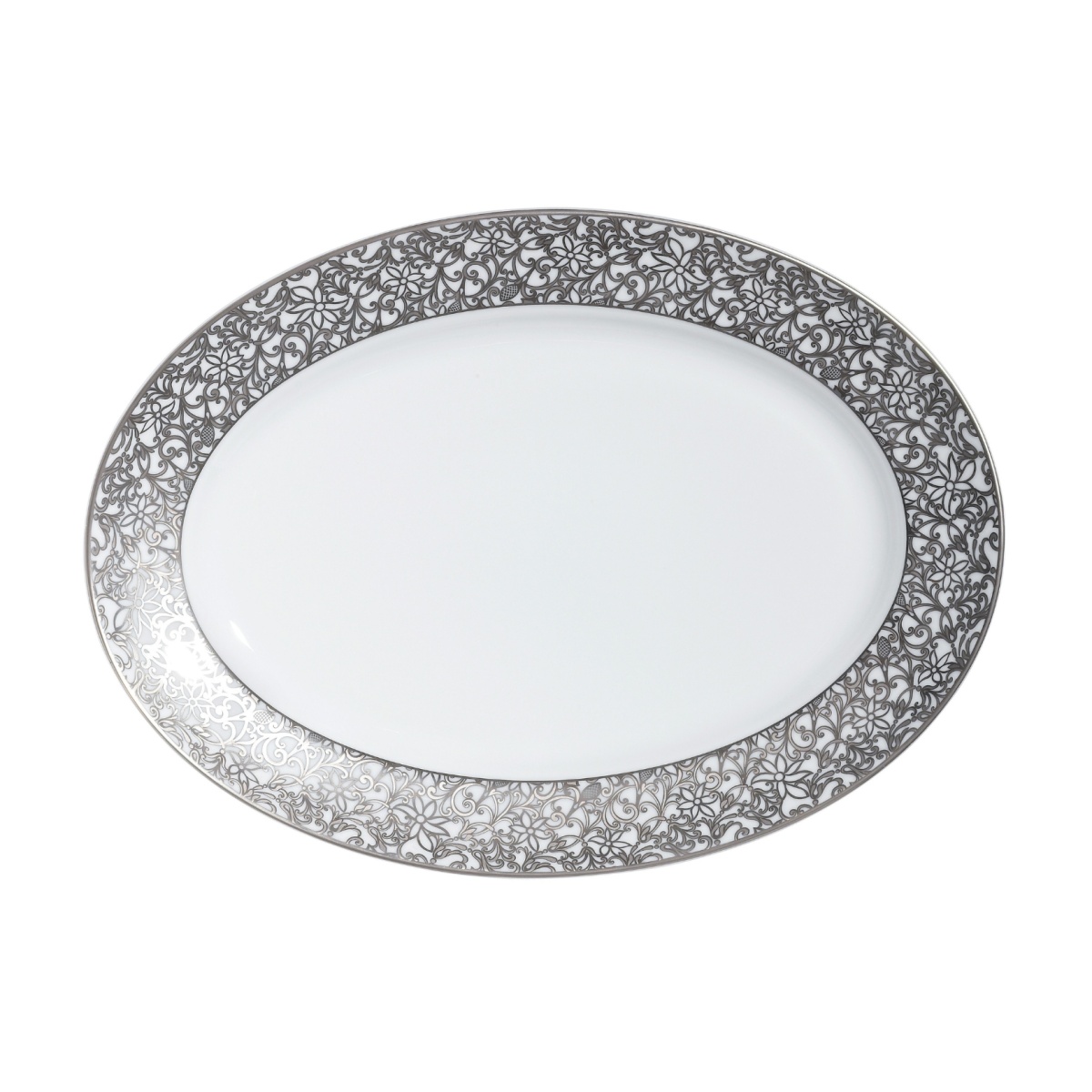 Raynaud, Salamanque Platinum, Oval platter