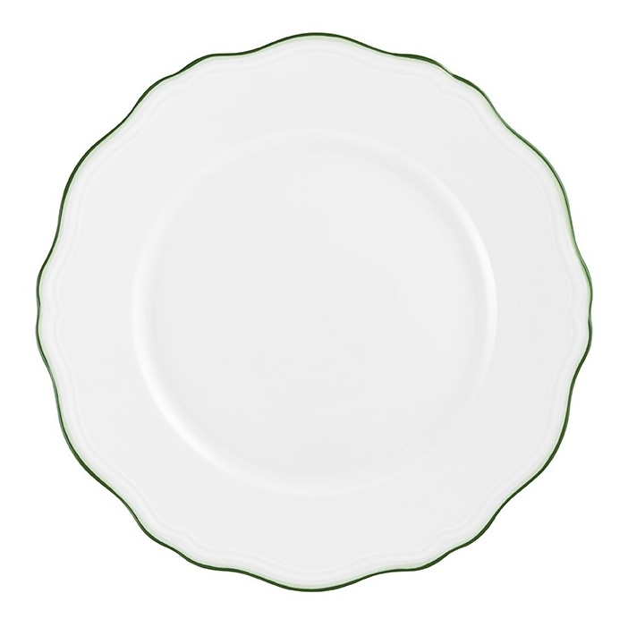 Raynaud, Touraine double filet vert, Dessert plate
