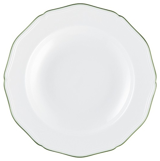 Raynaud, Touraine double filet vert, Deep round platter