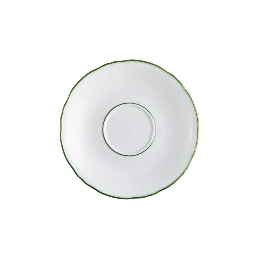 Raynaud, Touraine double filet vert, Breakfast or cream soup saucer