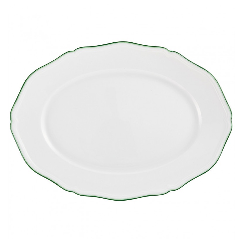 Raynaud, Touraine double filet vert, Oval platter, large
