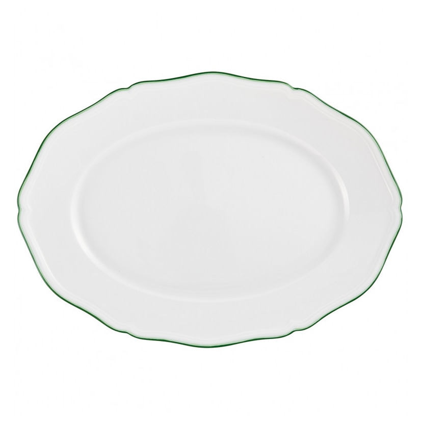 Raynaud, Touraine double filet vert, Oval platter, large