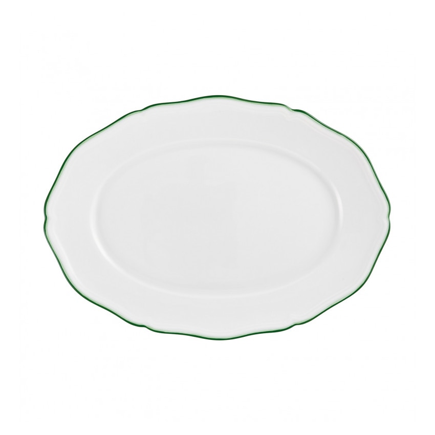 Raynaud, Touraine double filet vert, Oval platter