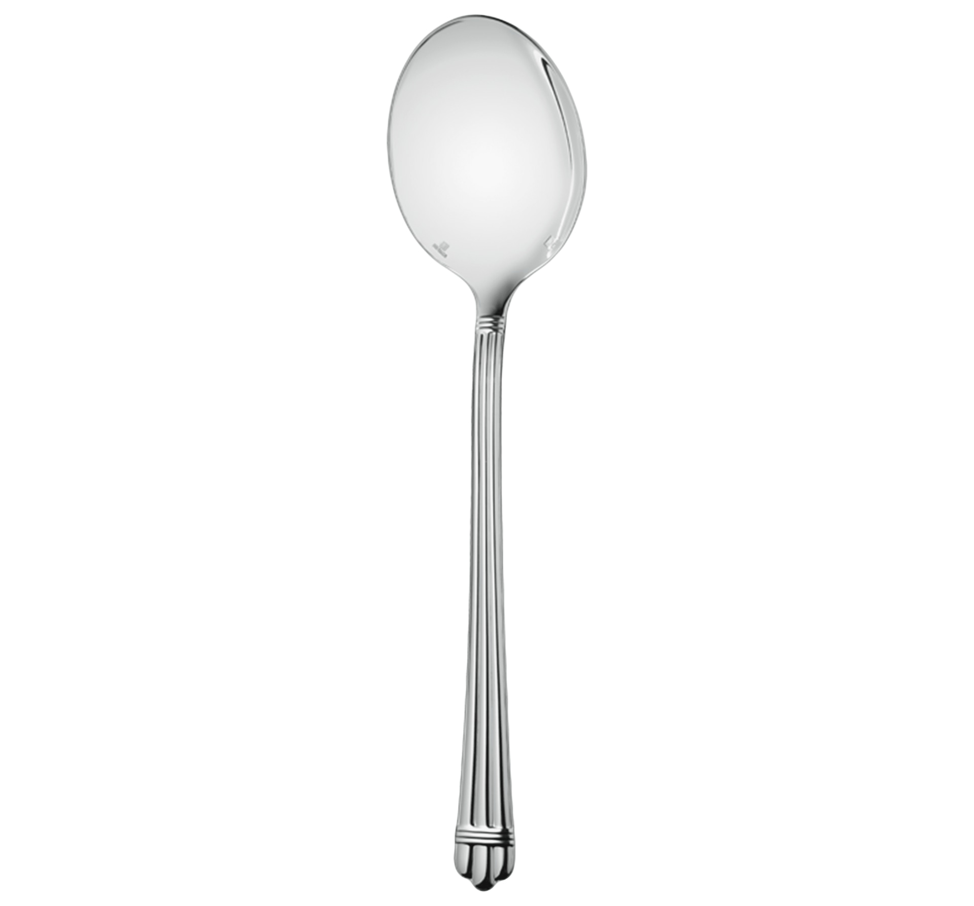 Christofle, Aria cutlery, silver plated, Salad serving spoon