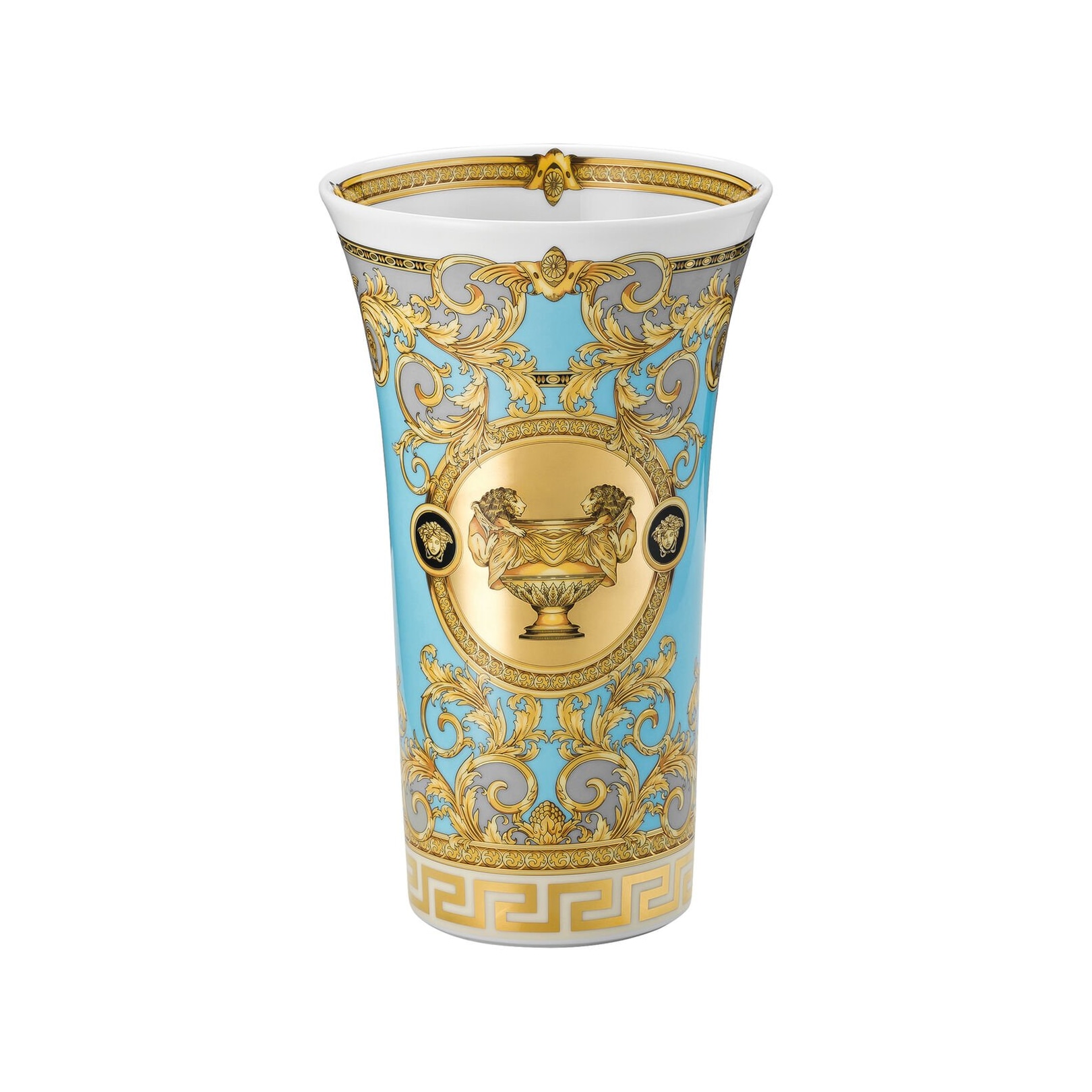 Versace, Prestige Gala Blue, Vase medium