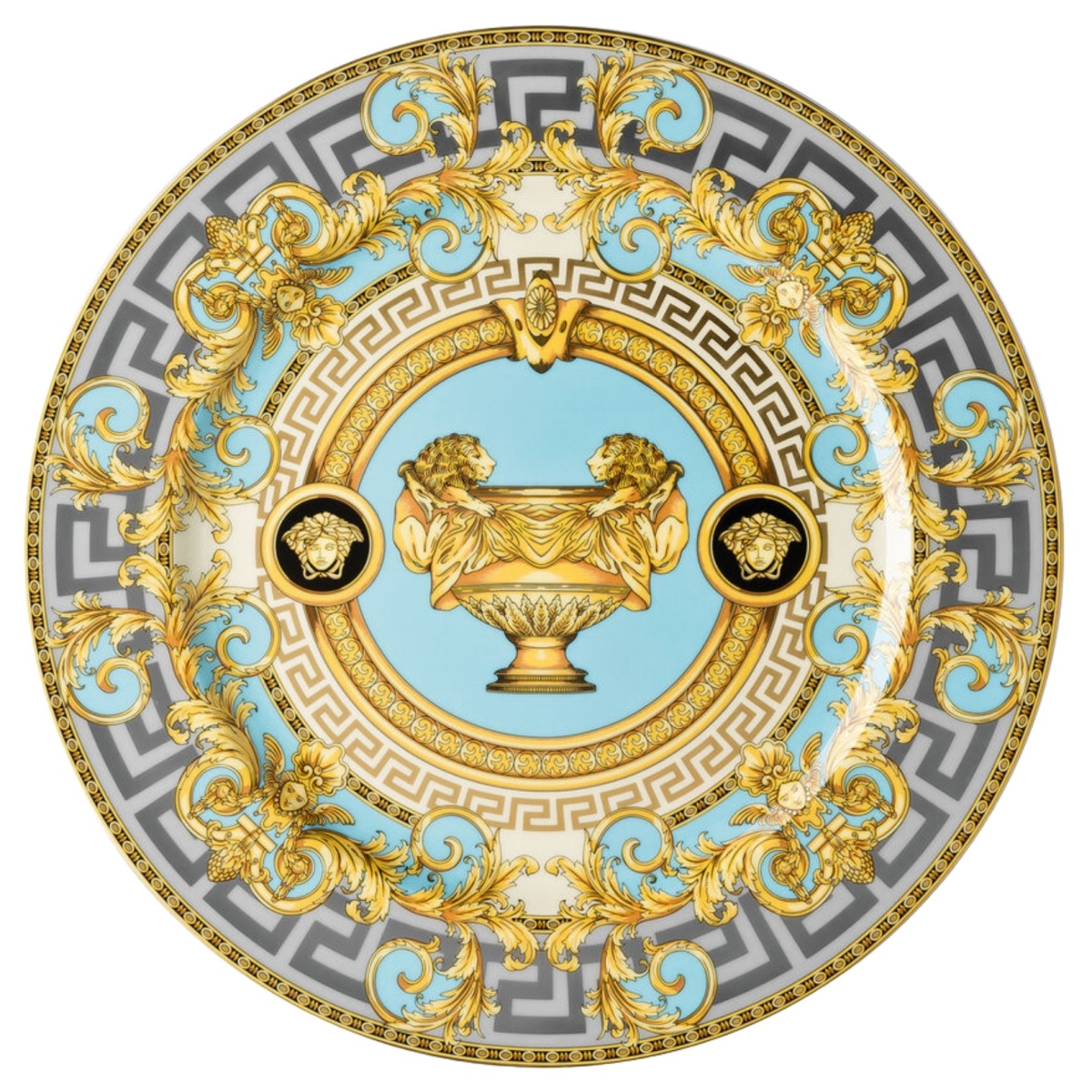 Versace, Prestige Gala Blue, Presentation plate