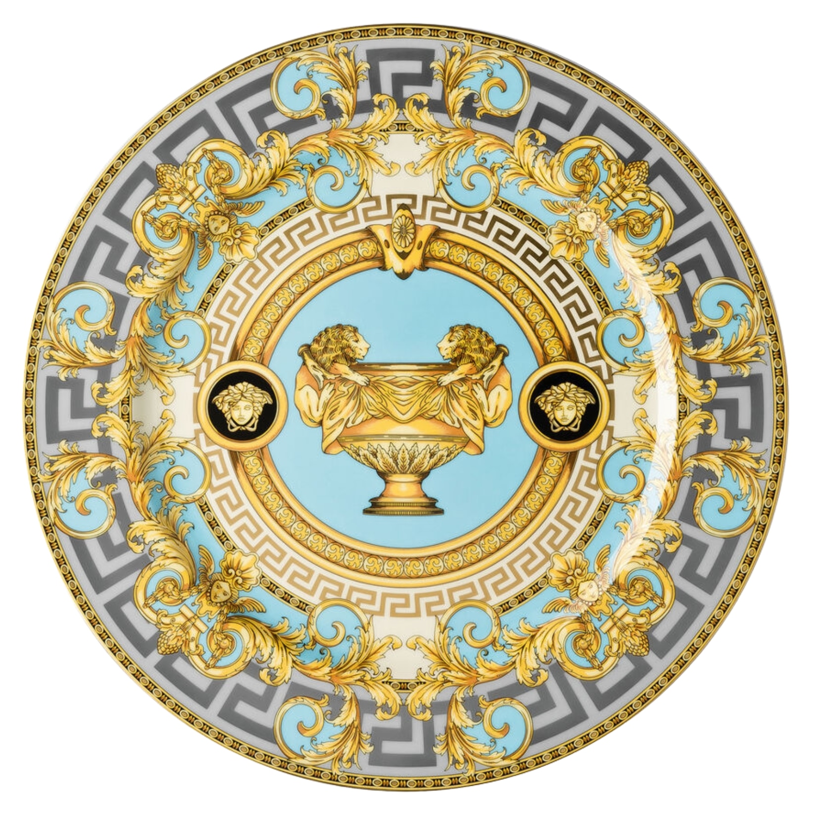 Versace, Prestige Gala Blue, Presentation plate