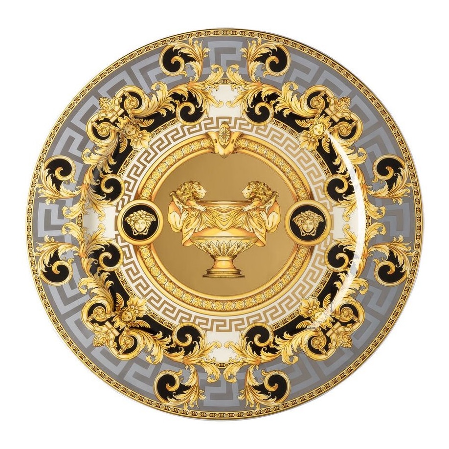 Versace, Prestige gala, Presentation plate