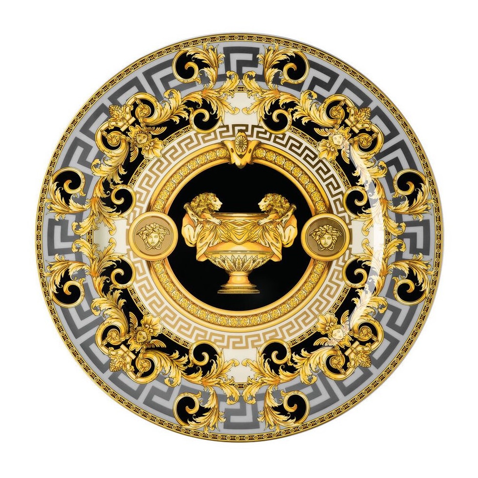 Versace, Prestige gala, Presentation plate
