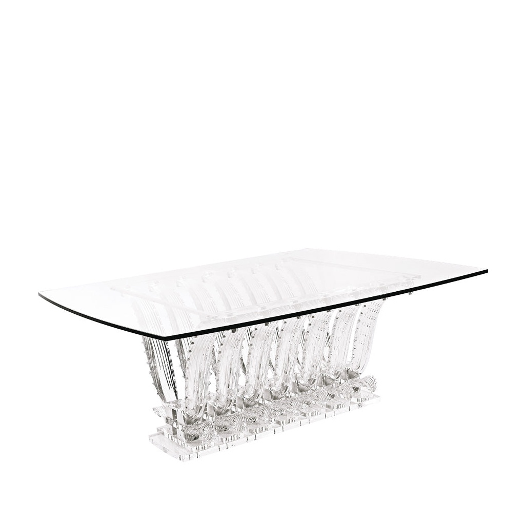 Lalique, Cactus tables, Rectangular table without top