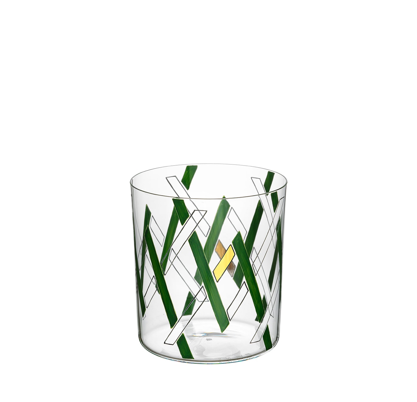 Lobmeyr, Neo double old fashioned, DOF tumbler light NEO enamel painted VIII-IV-II