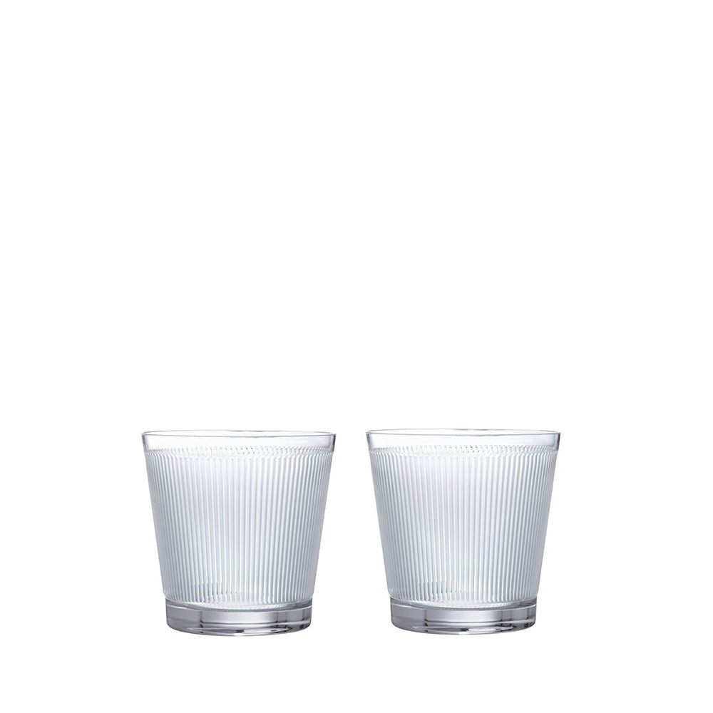 Lalique, Wingen, Set of 2 tumblers