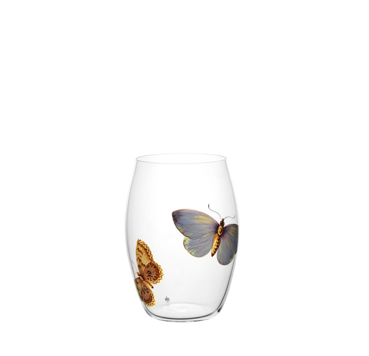 Lobmeyr, Balloon with butterflies, Convex tumbler