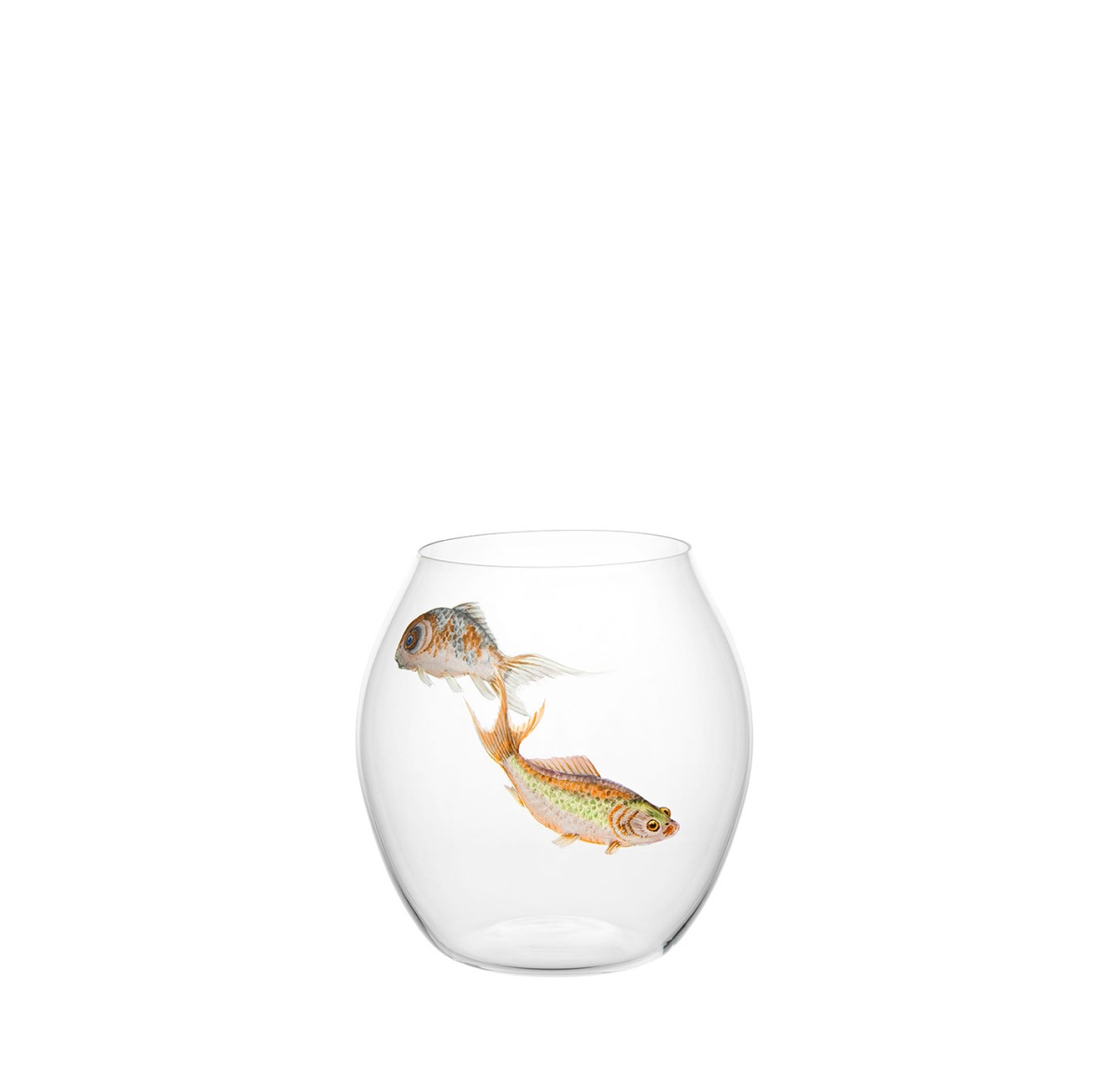 Lobmeyr, Balloon with fish, Balloon tumbler