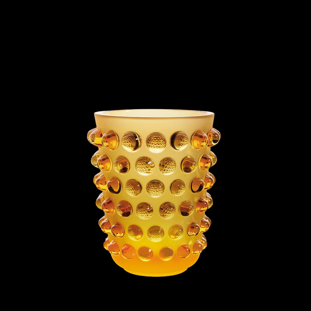 Lalique, Mossi vases, Vase, amber