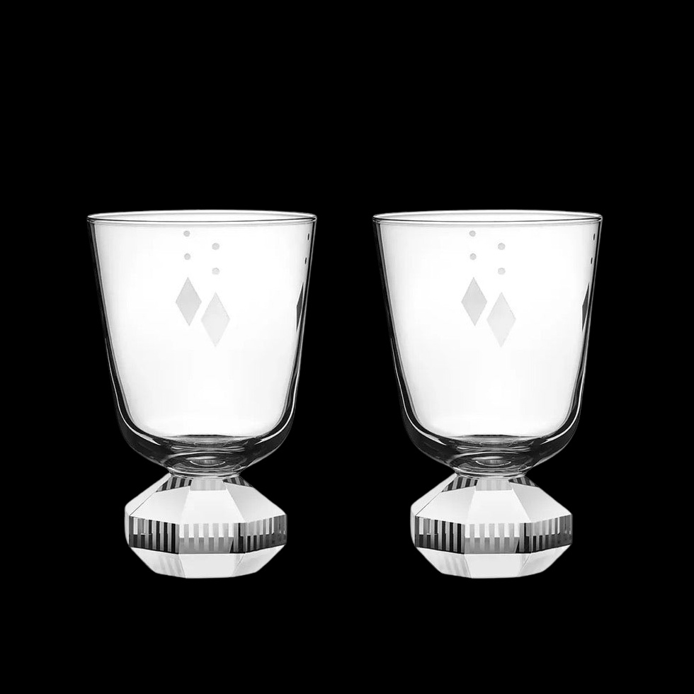 Reflections Copenhagen, Glasses, Set of 2 chelsea short crystal glass