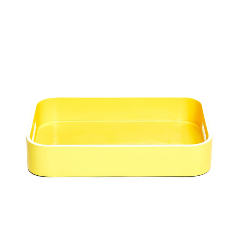 Von Gern Home, Trays and boxes, Large tray, lemon