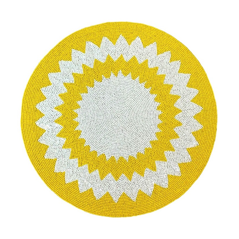 Von Gern Home, Capri placemats and coasters, Placemat, yellow