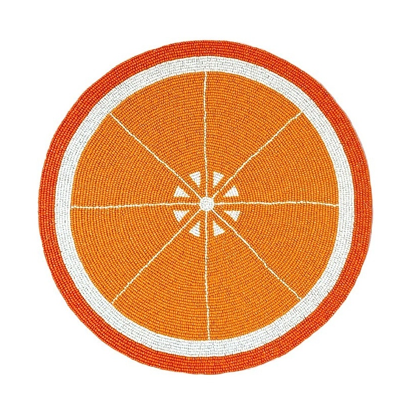 Von Gern Home, Citrus, Orange Placemat