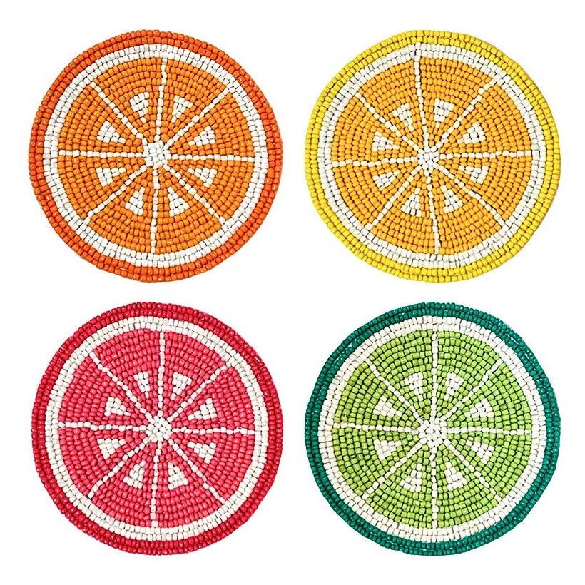 Von Gern Home, Citrus, Citrus Coasters S/4