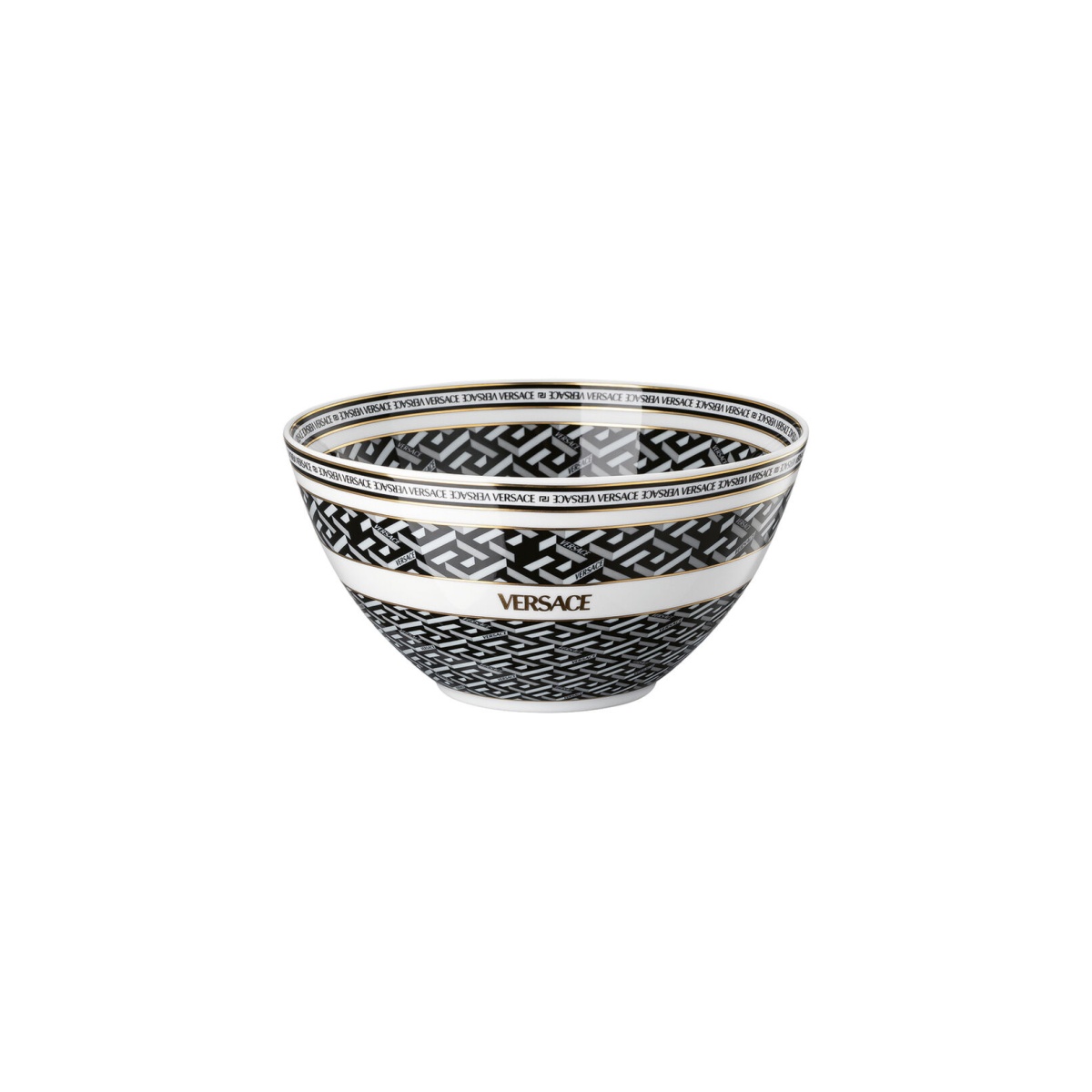 Versace, La Greca, Round bowl, large