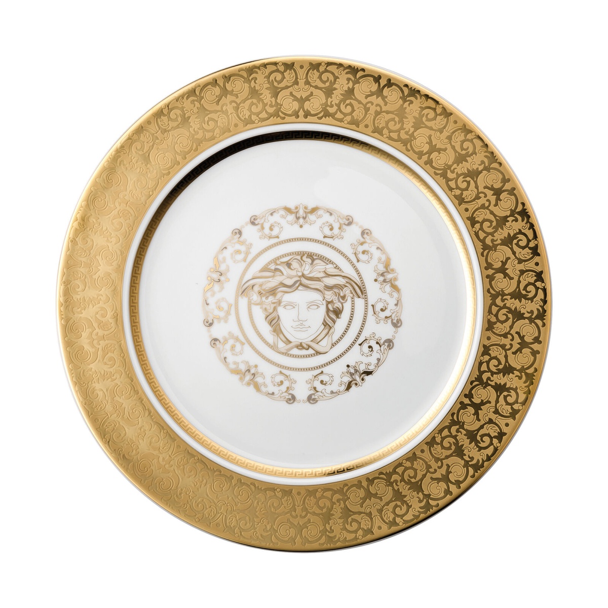 Versace, Medusa Gala Gold, Presentation plate