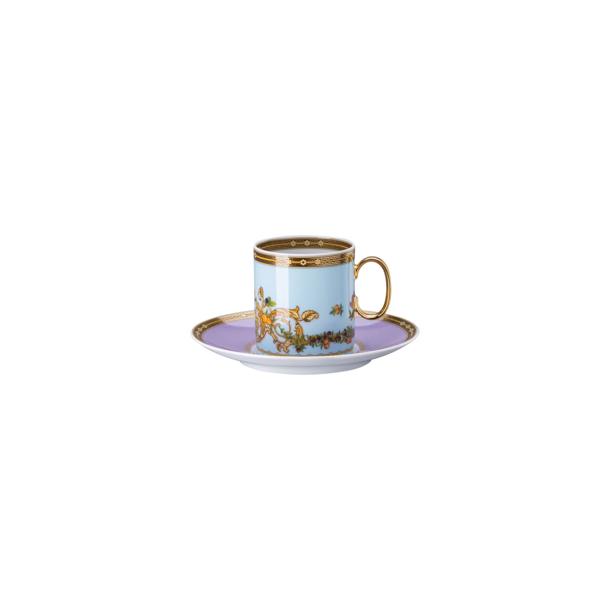 Versace, Le Jardin, Coffee cup and saucer