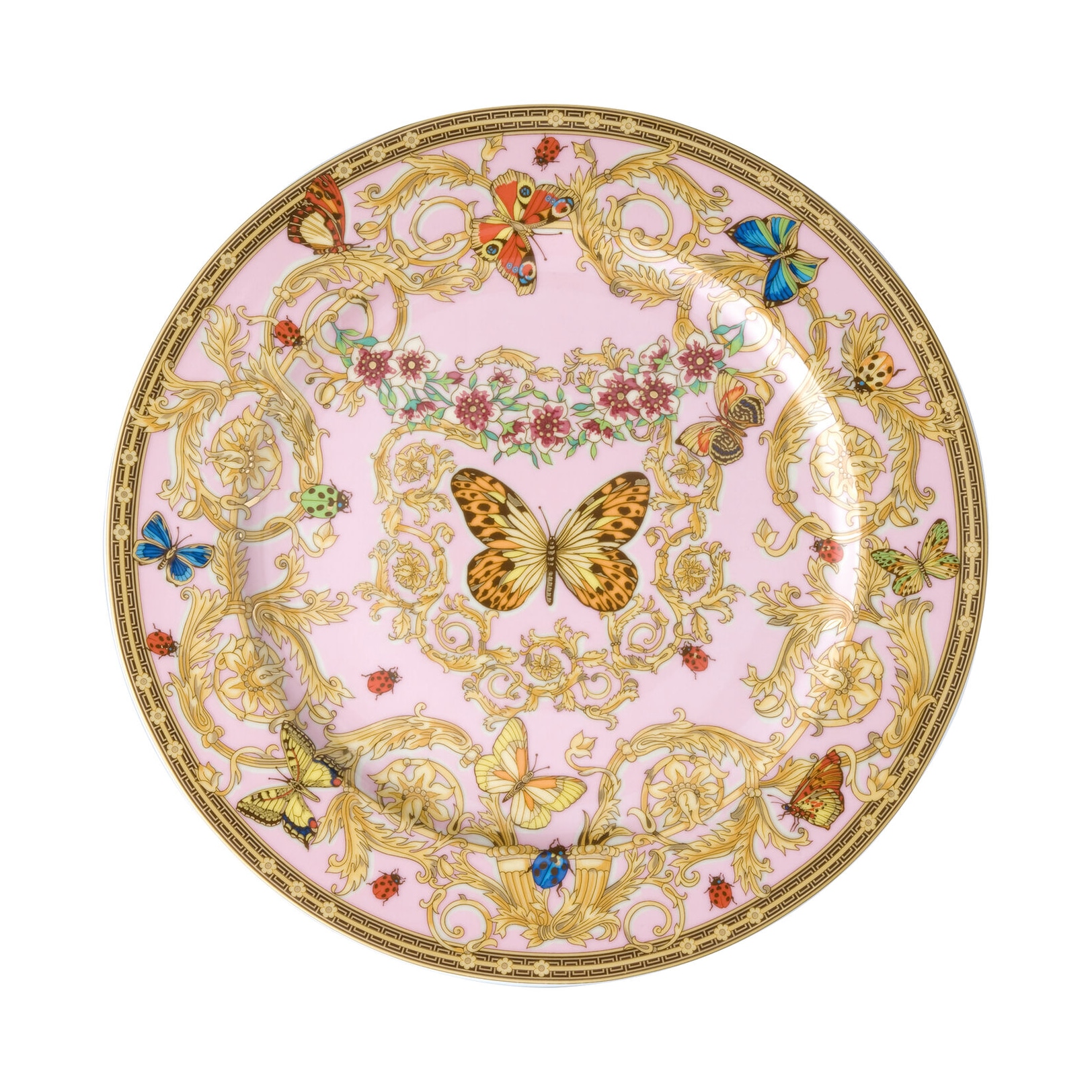 Versace, Le Jardin, Presentation plate