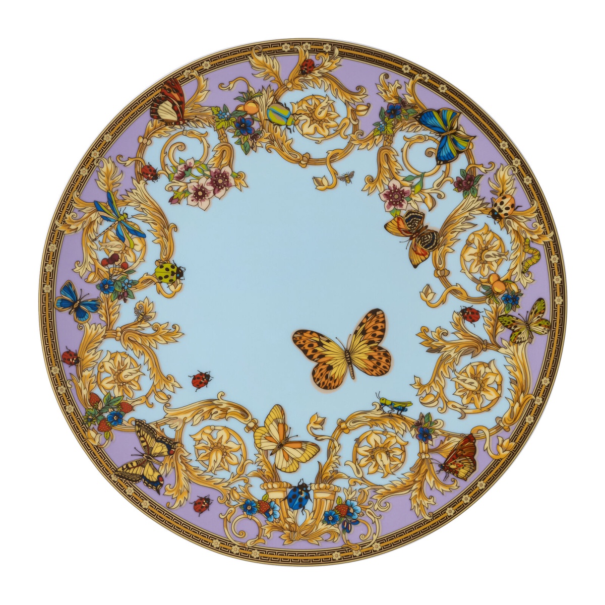 Versace, Le Jardin, Presentation plate