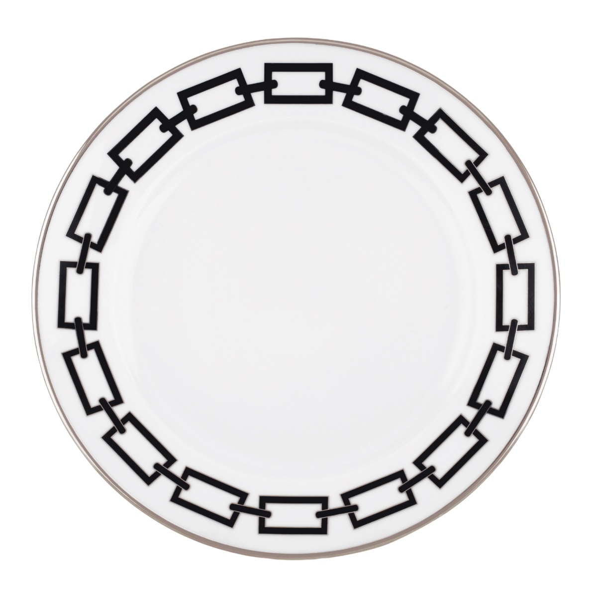 Ginori 1735, Catene Nero, Dinner plate, set of 2