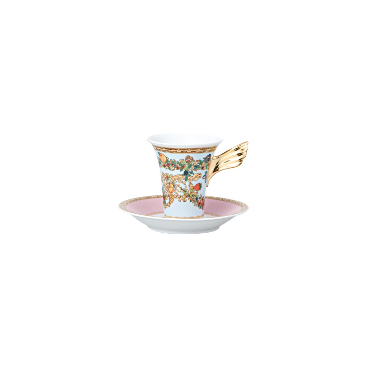 Versace, Le Jardin, Coffee cup and saucer