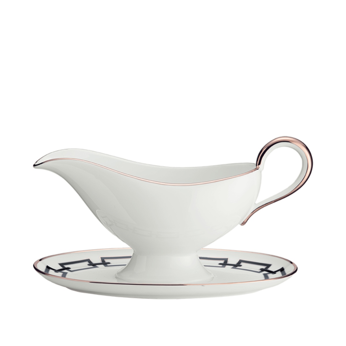 Ginori 1735, Catene Nero, Gravy boat