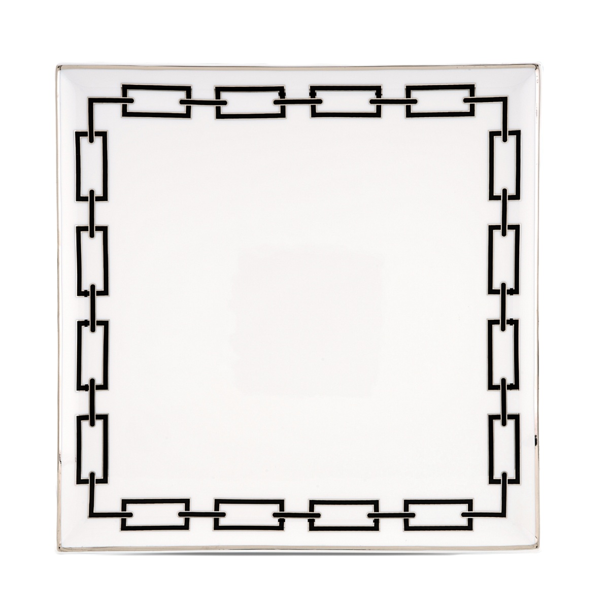 Ginori 1735, Catene Nero, Squared plate
