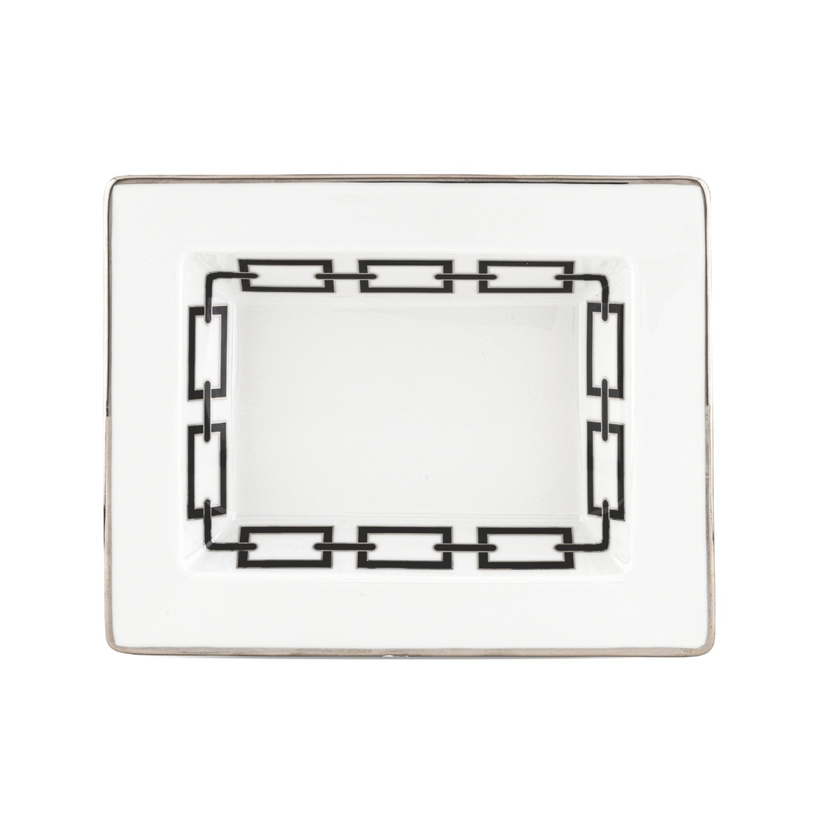 Ginori 1735, Catene Nero, Rectangular tray