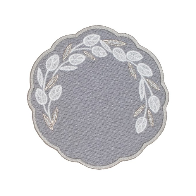 TRUFFLE BEE, WILLOW LINEN, Coasters set of 2