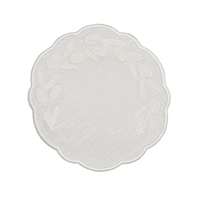 TRUFFLE BEE, WILLOW LINEN, Coasters set of 2