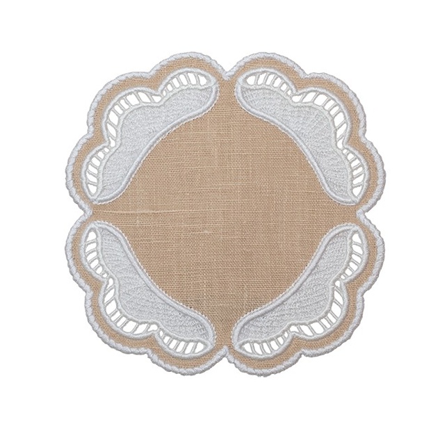 TRUFFLE BEE, OYSTER, Coasters set of 2