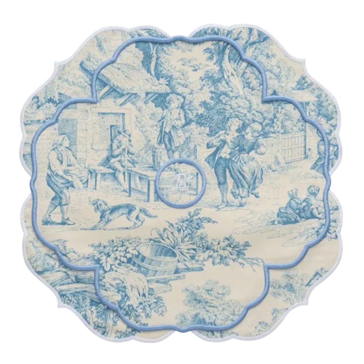 TRUFFLE BEE, FOUNTAIN DE JOUY, Placemats set of 2