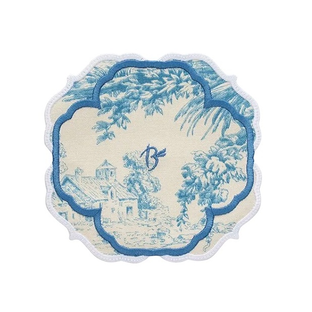 TRUFFLE BEE, FOUNTAIN DE JOUY, Coasters set of 2