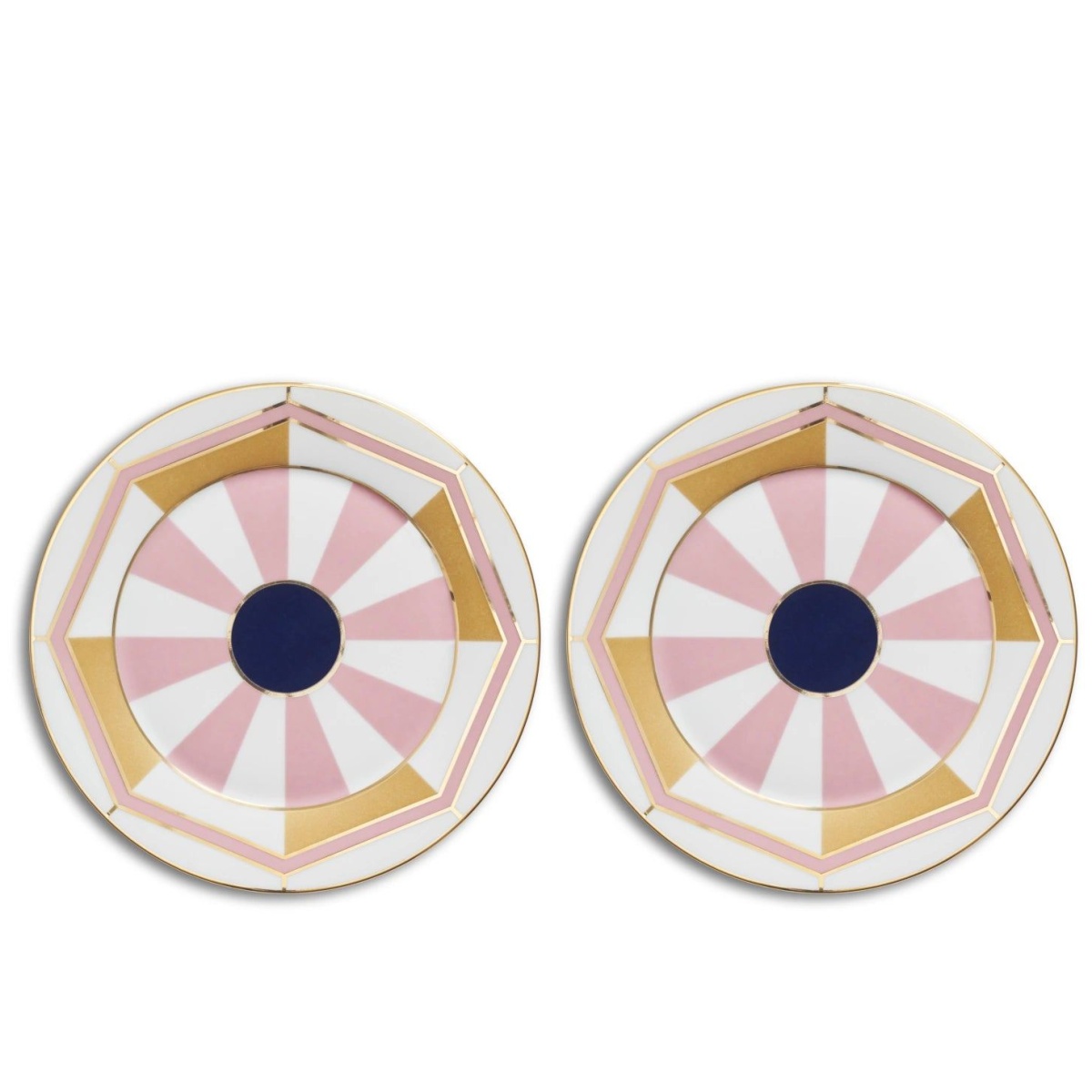 Reflections Copenhagen, Porcelain, Pair of Alvares Bread Plates