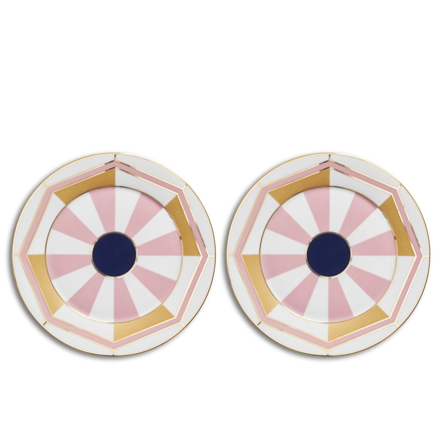 Reflections Copenhagen, Porcelain, Pair of Alvares Bread Plates