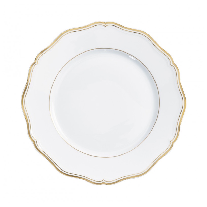 Raynaud, Mazurka white , Rim plate flat, large