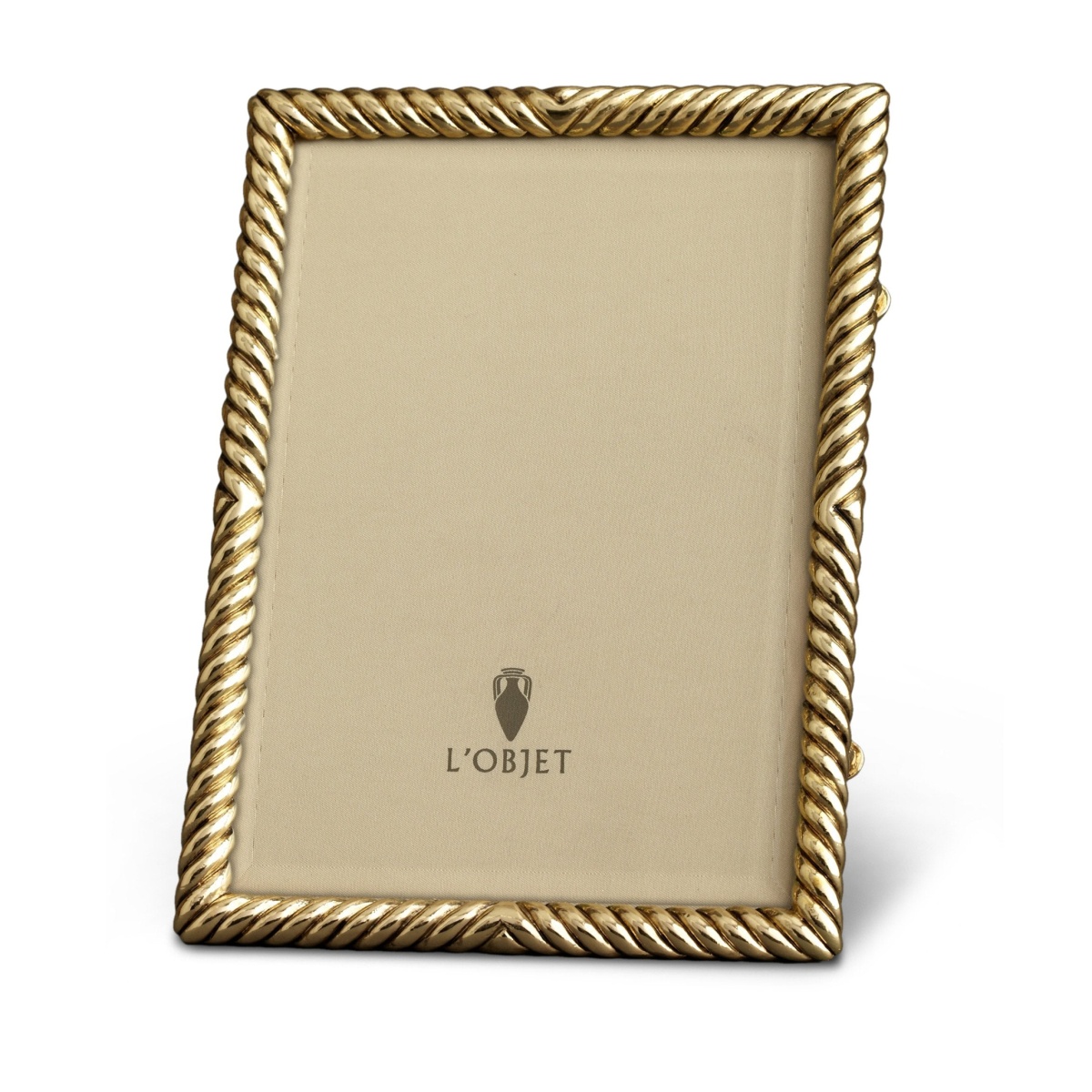 L'Objet, Picture Frames, Deco Twist Frame, gold 20x25 cm