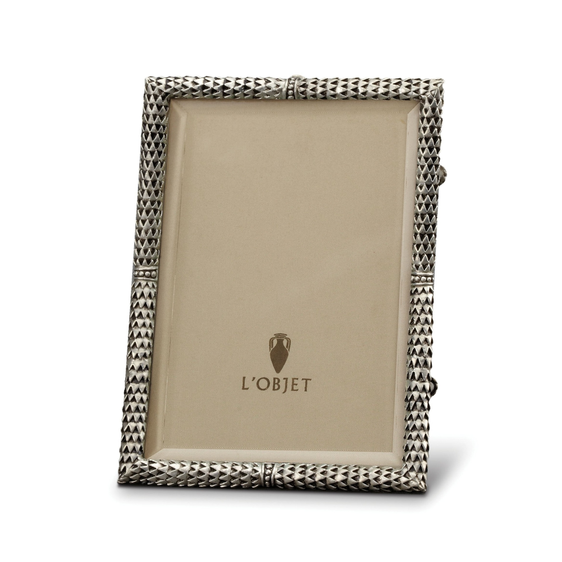 L'Objet, Picture Frames, Scales Frame, platinum 13x18 cm