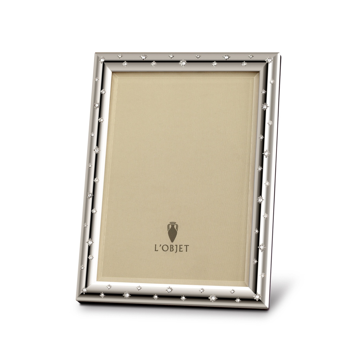 L'Objet, Picture Frames, Stars Frame, platinum 18x13 cm