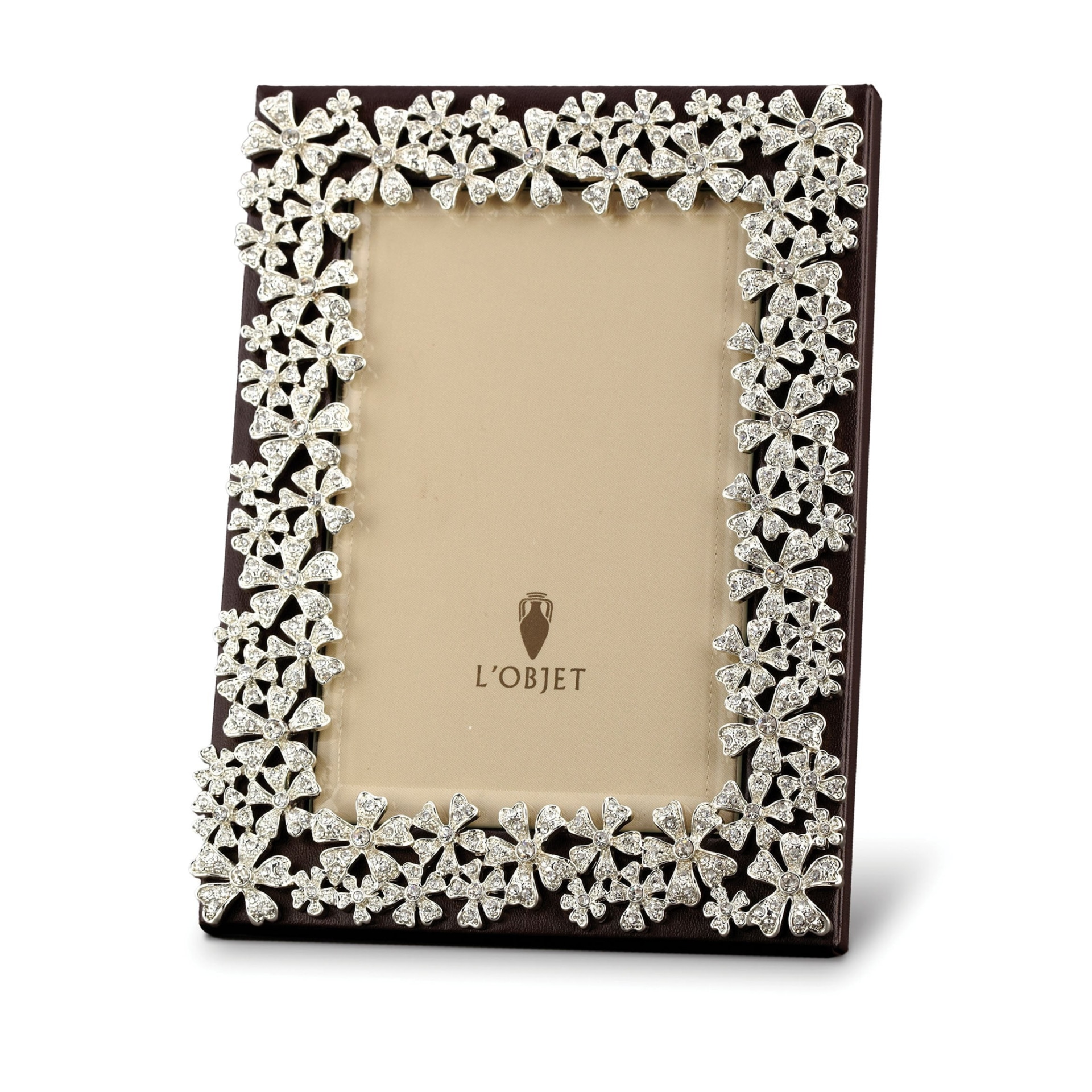 L'Objet, Picture Frames, Garland Frame, platinum 20x25 cm
