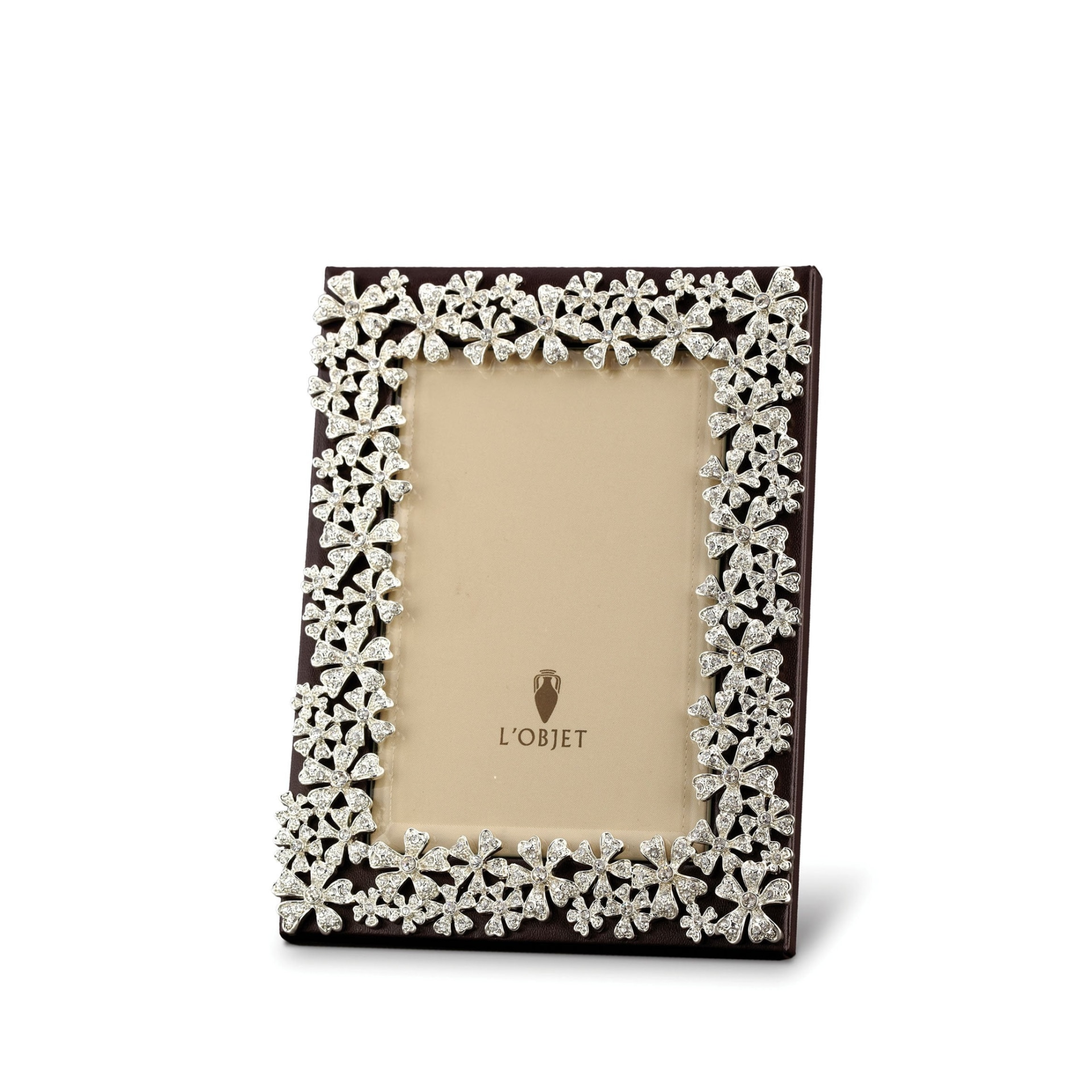 L'Objet, Picture Frames, Garland Frame, platinum 10x15 cm