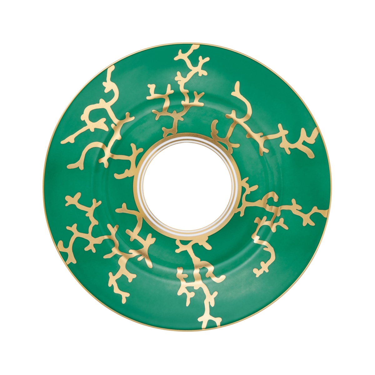 Raynaud, Cristobal Émeraude, Dessert plate, green motif