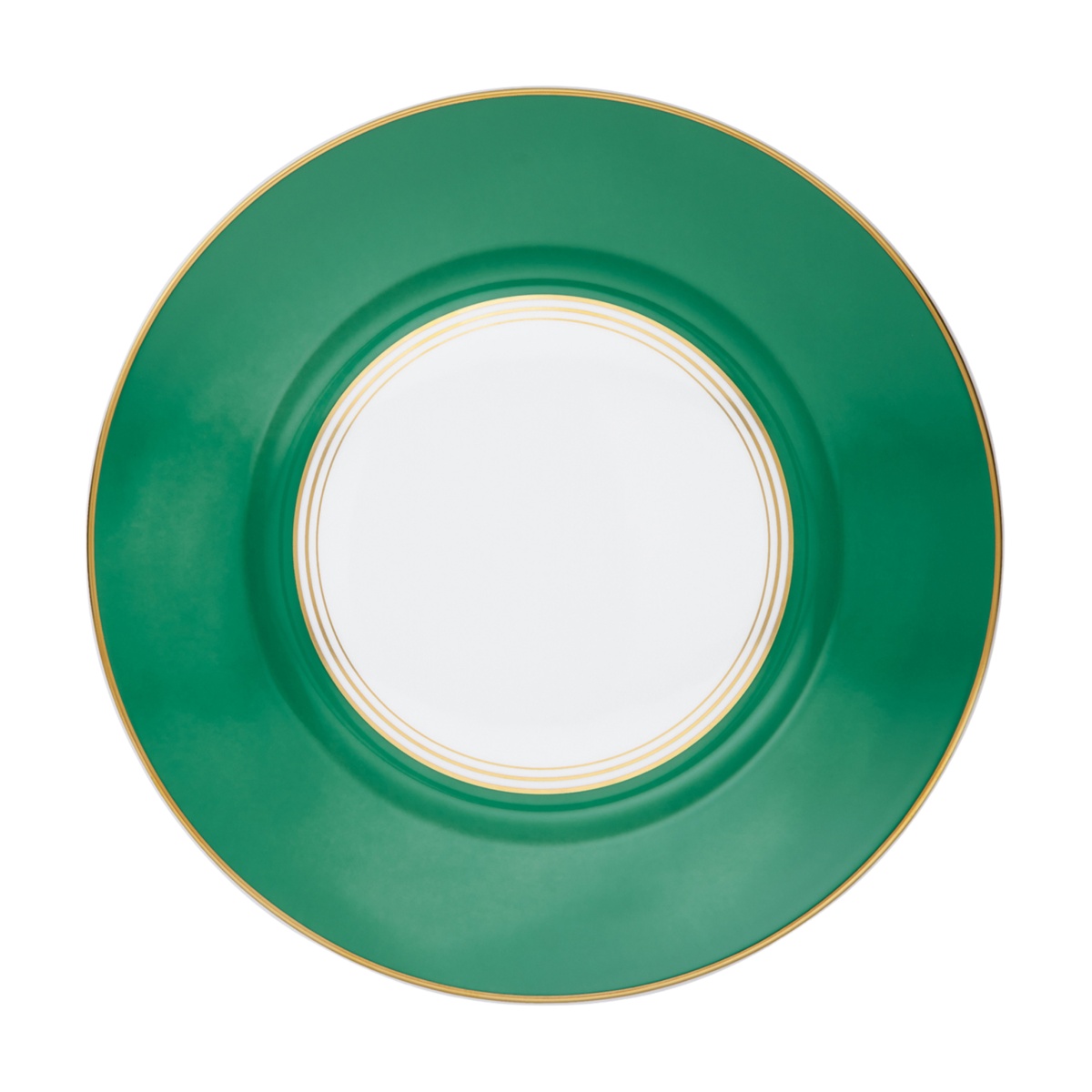 Raynaud, Cristobal Émeraude, Dinner plate, green motif №1