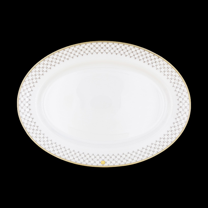 Robert Haviland & C. Parlon, Home Gold, Oval platter 36 cm